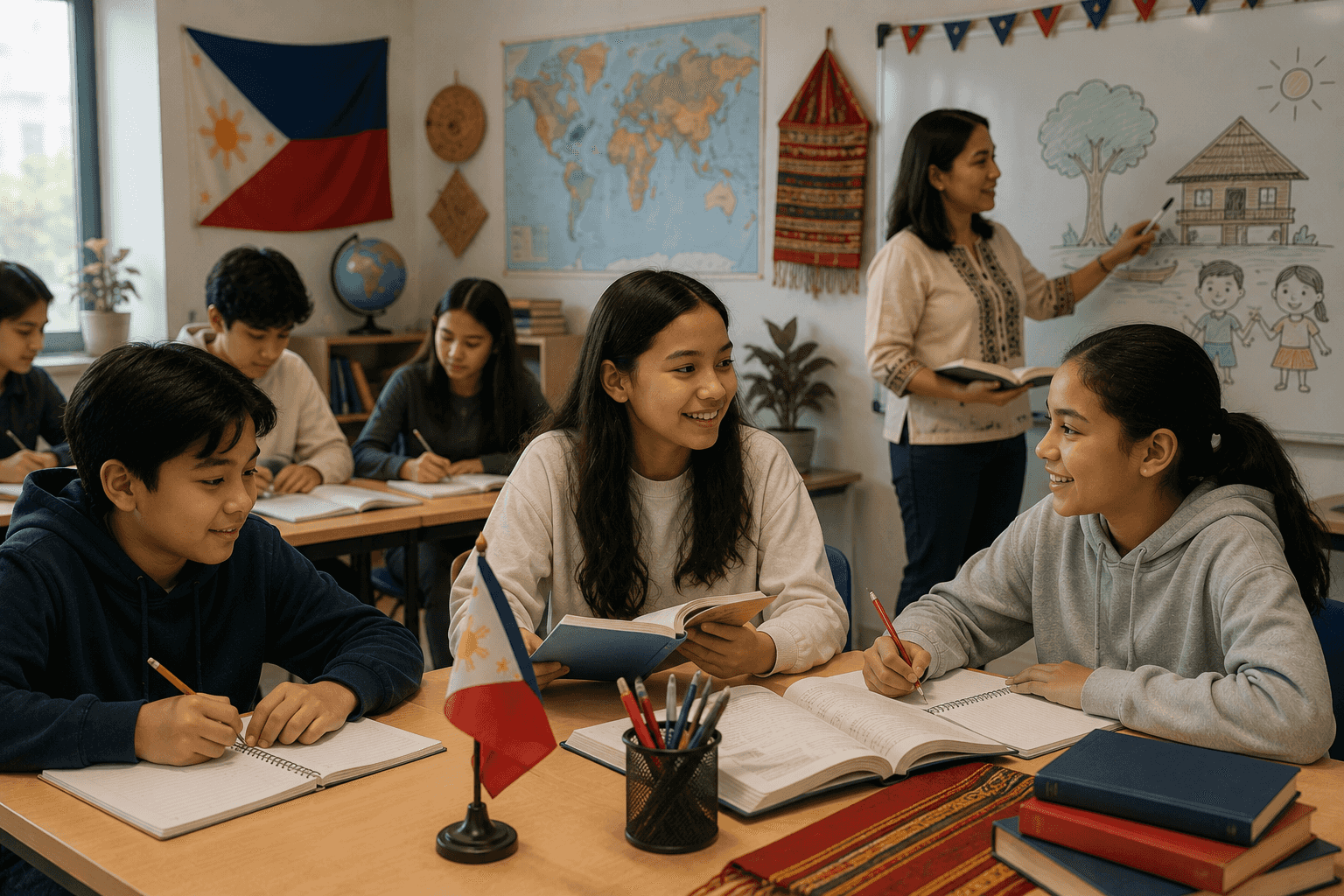 Filipino Language Programs Grow Among Second-Generation Overseas Youth